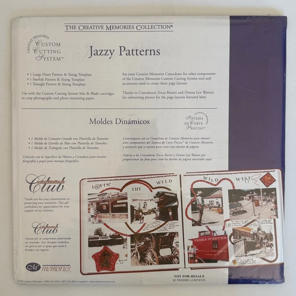 Creative Memories cutting templates - Picture 2 of 4